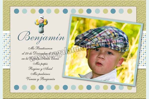 Bautismo Angelito - BA0588 Bautismo Angelito - BA0588 | Imagen del modelo