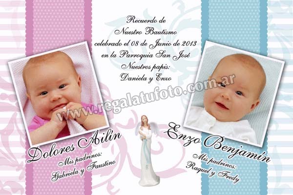 Bautismo Mellizos - BA0650 Bautismo Mellizos - BA0650 | Imagen del modelo