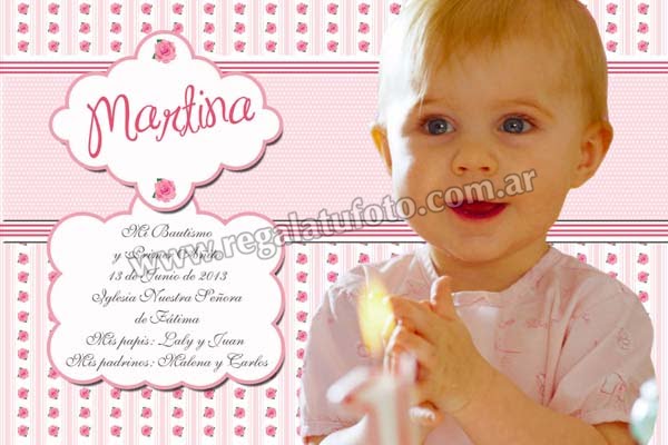 Bautismo Nena Rosa - BA0655 Bautismo Nena Rosa - BA0655 | Imagen del modelo