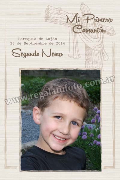 Estampita Fototarjeta - CO0687 Estampita Fototarjeta - CO0687 | Imagen del modelo